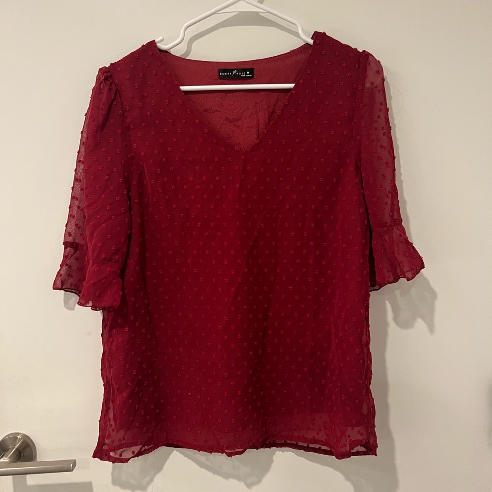 Red Blouse
